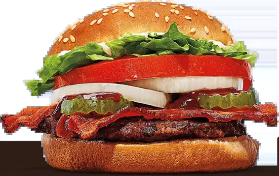Bacon Whopper served at American Burger Fest - Culture Square