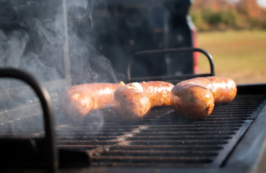Texas Sausage Links served at Rib On the Fly - Culture Square